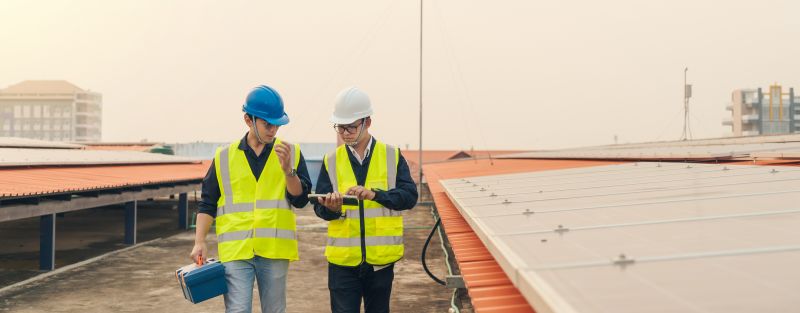 Technician Performing Inspection